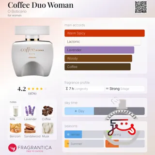 Coffee Duo Woman O Boticário